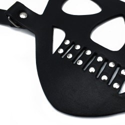KIOTOS Face Muzzle The Bane Leder Schwarz