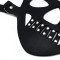 KIOTOS Face Muzzle The Bane Leder Schwarz