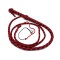 KIOTOS Bullenpeitsche 270 cm Nylon Schwarz / Rot