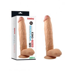 LOVETOY Dildo King Sized Ø 5.5 x 28 cm Beige