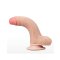 LOVETOY Sliding Skin Dildo Ø 3.6 x 17,3 cm Beige