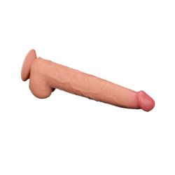 LOVETOY Sliding Skin Dildo Ø 6.2 x 34 cm Beige