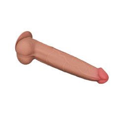 LOVETOY Sliding Skin Dildo Ø 6.2 x 34 cm Beige
