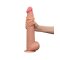LOVETOY Sliding Skin Dildo Ø 6.2 x 34 cm Beige