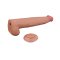 LOVETOY Sliding Skin Dildo Ø 6.2 x 34 cm Beige