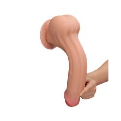 LOVETOY Sliding Skin Dildo Ø 5.4 x 29 cm Beige