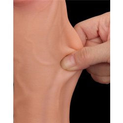 LOVETOY Sliding Skin Dildo Ø 5.4 x 29 cm Beige