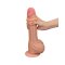 LOVETOY Sliding Skin Dildo Ø 5.4 x 29 cm Beige