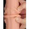 LOVETOY Sliding Skin Dildo Ø 5.4 x 29 cm Beige
