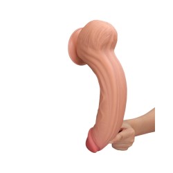 LOVETOY Sliding Skin Dildo Ø 6.2 x 31 cm Beige