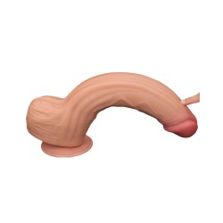 LOVETOY Sliding Skin Dildo Ø 6.2 x 31 cm Beige