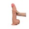 LOVETOY Sliding Skin Dildo Ø 6.2 x 31 cm Beige