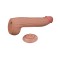 LOVETOY Sliding Skin Dildo Ø 6.2 x 31 cm Beige