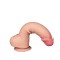 LOVETOY Sliding Skin Dildo Ø 4.3 x 24 cm Beige