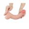 LOVETOY Sliding Skin Dildo Ø 4.3 x 24 cm Beige