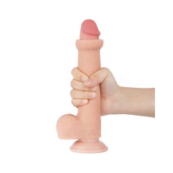 LOVETOY Sliding Skin Dildo Ø 3.7 x 22 cm Beige