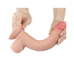 LOVETOY Sliding Skin Dildo Ø 3.7 x 22 cm Beige