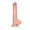 LOVETOY Sliding Skin Dildo Ø 3.7 x 22 cm Beige