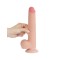 LOVETOY Sliding Skin Dildo Ø 3.7 x 22 cm Beige