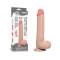 LOVETOY Sliding Skin Dildo Ø 3.5 x 23 cm Beige