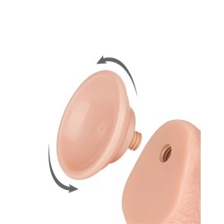 LOVETOY Sliding Skin Dildo Ø 3.5 x 19.5 cm Beige