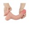 LOVETOY Sliding Skin Dildo Ø 3.5 x 19.5 cm Beige