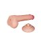 LOVETOY Sliding Skin Dildo Ø 3.6 x 19.5 cm Beige