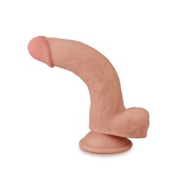 LOVETOY Sliding Skin Dildo Ø 4 x 20 cm Beige