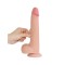 LOVETOY Sliding Skin Dildo Ø 4 x 20 cm Beige