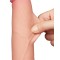LOVETOY Sliding Skin Dildo Ø 4 x 20 cm Beige