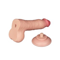 LOVETOY Sliding Skin Dildo Ø 3.9 x 20 cm Beige