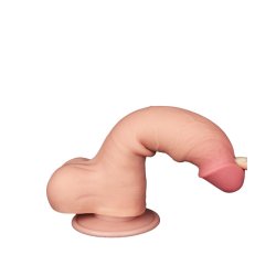LOVETOY Sliding Skin Dildo Ø 3.9 x 20 cm Beige
