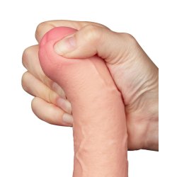 LOVETOY Sliding Skin Dildo Ø 3.9 x 20 cm Beige
