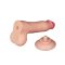 LOVETOY Sliding Skin Dildo Ø 3.9 x 20 cm Beige