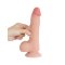 LOVETOY Sliding Skin Dildo Ø 3.9 x 20 cm Beige
