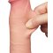 LOVETOY Sliding Skin Dildo Ø 3.9 x 20 cm Beige