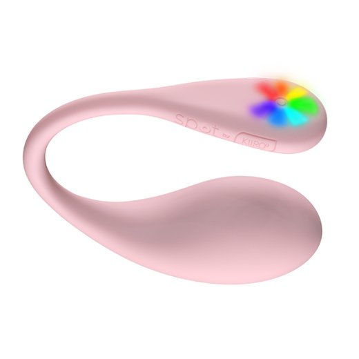 KIIROO Spot tragbarer Vibrator mit App-Steuerung Pink