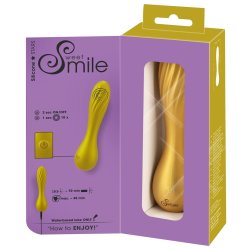 SWEET SMILE Flexible Swirl Vibrator Gold