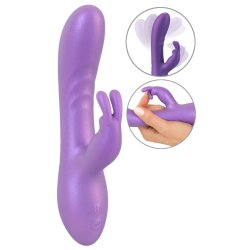 SWEET SMILE Flexible Rabbit Vibrator Violett