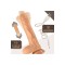 BLUSH Dr. Skin Dr. Grey Stossender & Kreisender Dildo Ø 3,5 cm x 19,6 cm Beige