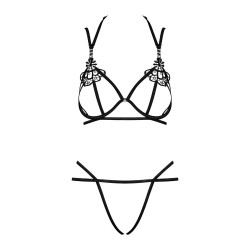 OBSESSIVE Badossa Dessous-Set Schwarz