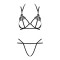 OBSESSIVE Badossa Dessous-Set Schwarz