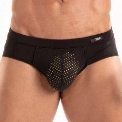 TOF Temptation Microfiber Brief Schwarz