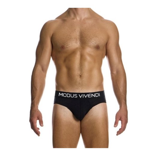 MODUS VIVENDI Silk Classic Brief Schwarz