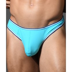 ANDREW CHRISTIAN ALMOST NAKED Racer Swim Thong Hellblau