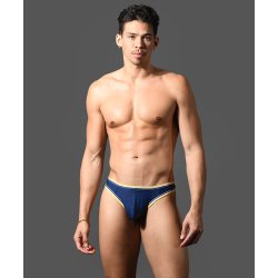 ANDREW CHRISTIAN ALMOST NAKED Racer Swim Thong Navy