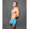 ANDREW CHRISTIAN Sports Mesh Swim Shorts Türkis