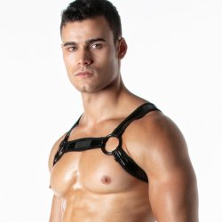 LEADER Brut Harness Schwarz