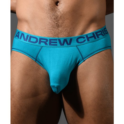 ANDREW CHRISTIAN Almost Naked Hang-Free Brief Blaugrün