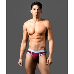 ANDREW CHRISTIAN BULGE C-Ring Brief Weinrot